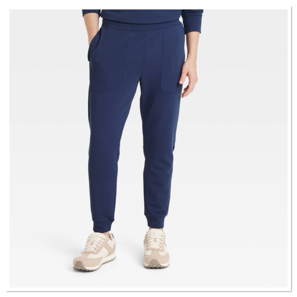 Men’s Heavy Waffle Joggers all in motion blue